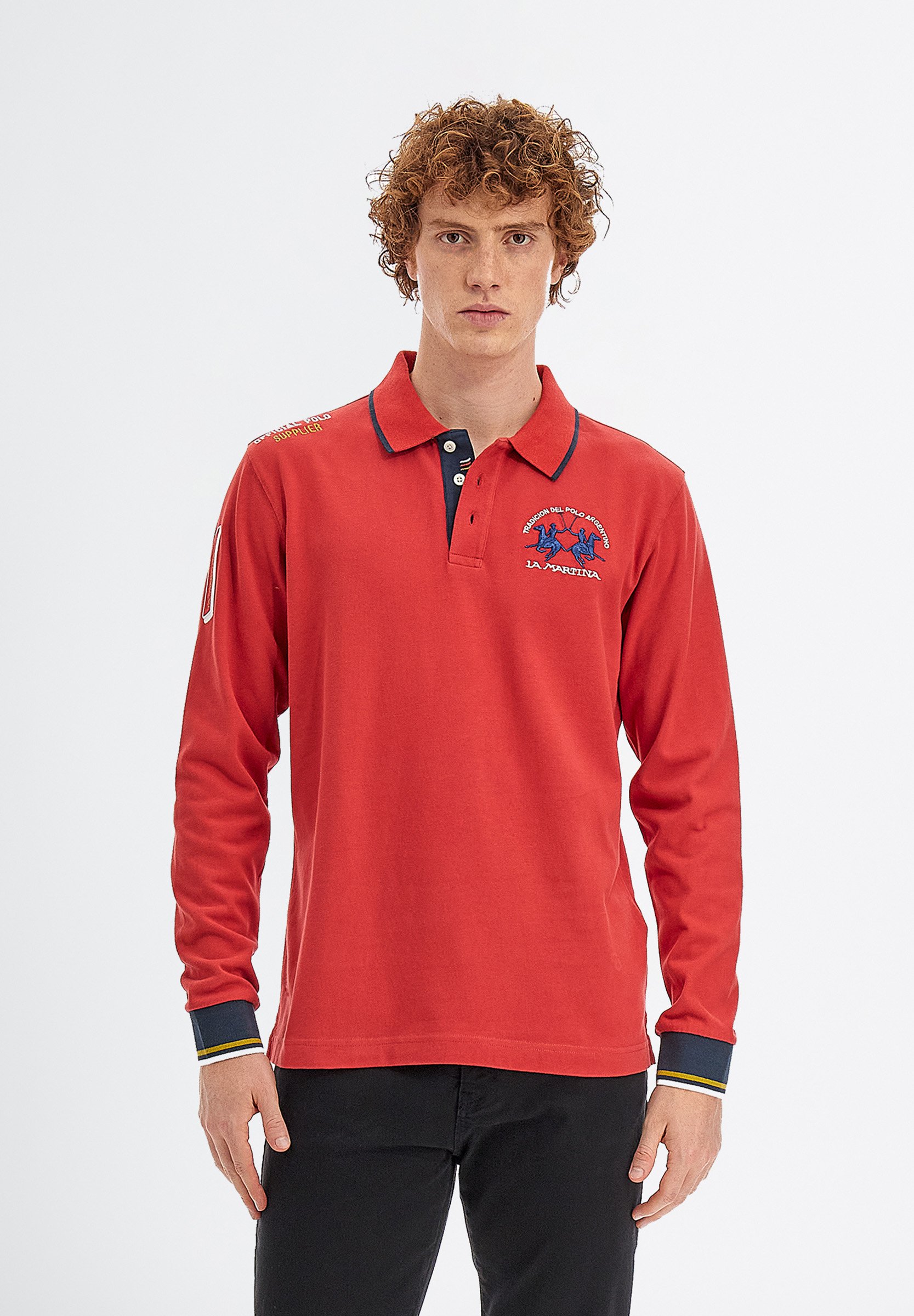 La Martina STEFANO - Poloshirt - red/rood - Zalando.nl