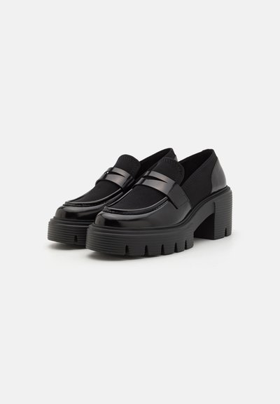 Stuart Weitzman 5050 SOHO LOAFER - Plateaupumps - black