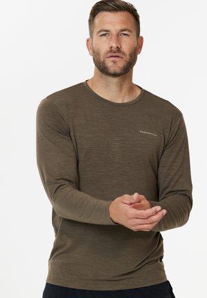 Endurance, Long sleeved top - brown
