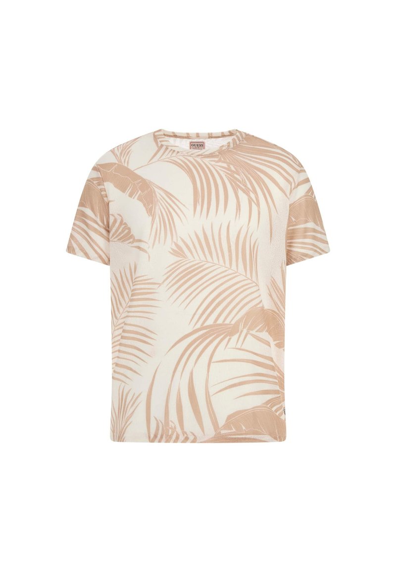 Guess T-shirt print beige