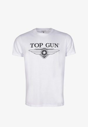 TOP GUN, 2024002 - Printtipaita - white