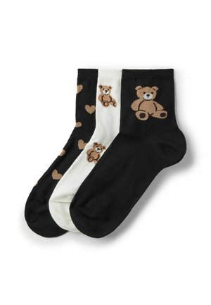 PACK OF 3. - Socken - black