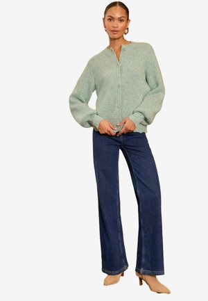 Love & Roses REGULAR FIT - JEWEL BUTTON  - Cardigan - green