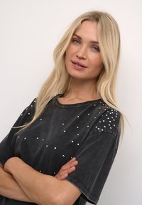 Culture CUBOMA - T-shirt print - grey wash