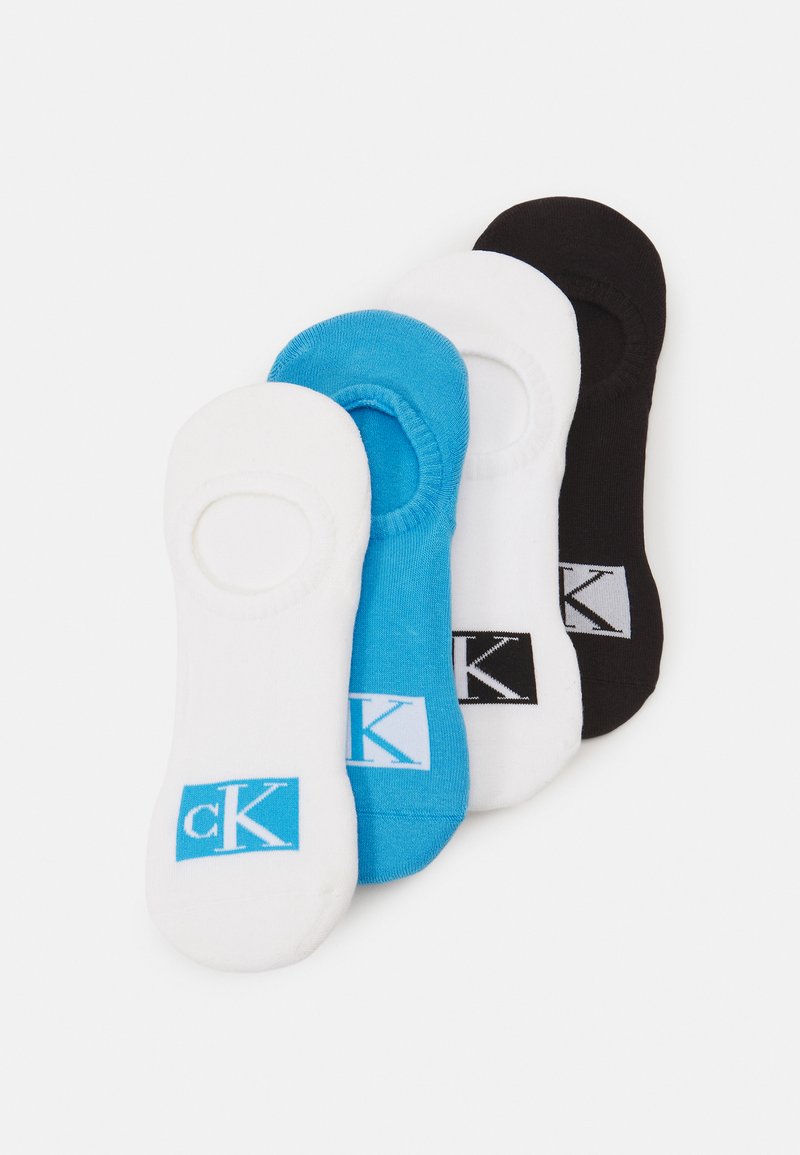Calvin Klein Underwear 4 PACK UNISEX Calze white/black/bianco