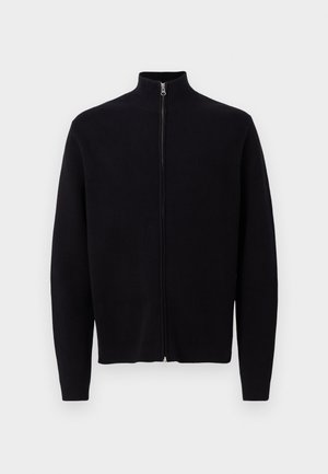 Samsøe Samsøe NIKLAS FULL ZIP - Strickjacke - black
