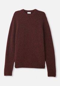 Striktrøje - burgundy