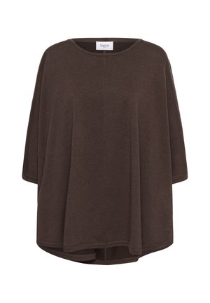 Saint Tropez, BILLISZ PONCHO - Pullover - bracken melange