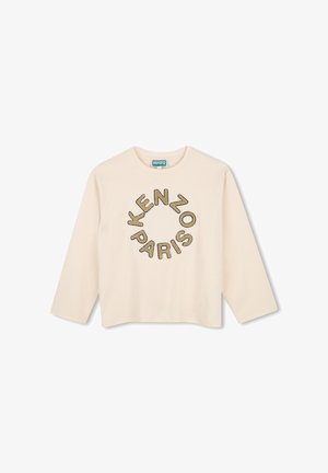 KENZO kids, TEE-SHIRT MANCHES LONGUES - Maglietta a manica lunga - pale trench