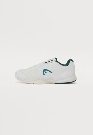 REVOLT COURT - Multicourt tennis shoes - white/pine green