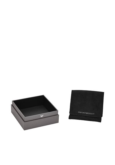 Emporio Armani EAGLE LOGO - Pendientes - gold-coloured
