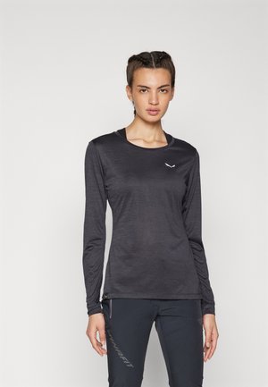 PUEZ TEE - Longsleeve - black out