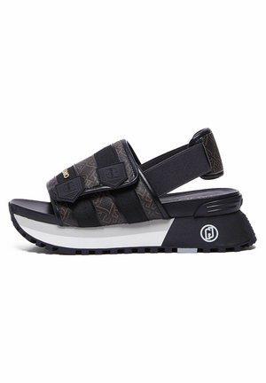 Sandales à plateforme - black