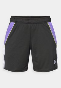 TIRO24 TRAINING SHORT - Calções desportivos - black/purple rush