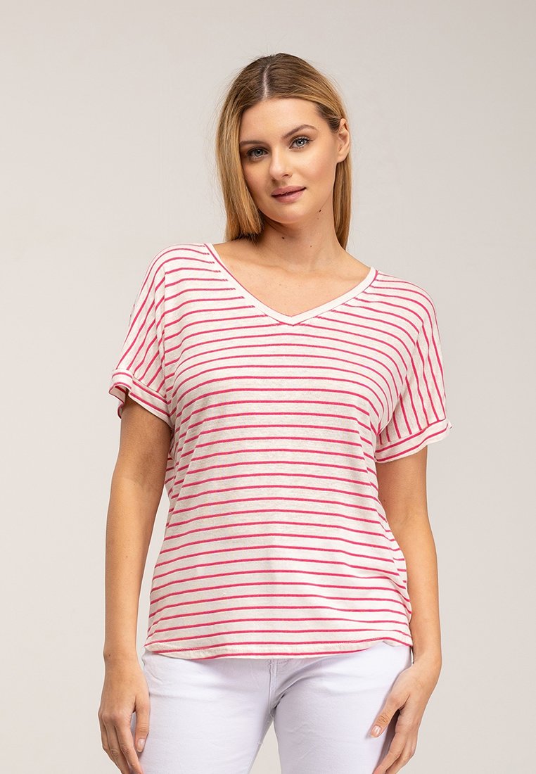 Tantra T-shirt print rood