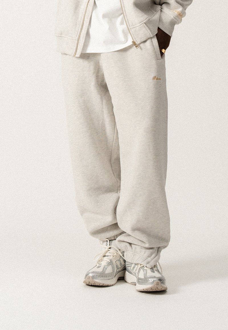 BLKVIS SCRIPT UNISEX - Pantalon de survêtement - light grey heather
