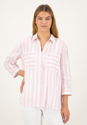 JUST ARM - Button-down blouse - light pink