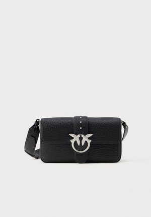LOVE ONE CLASSIC SLOUCHY  - Borsa a tracolla - nero limousine/matt silver-coloured