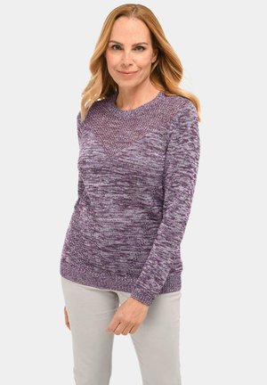 MIT GLANZ - Pullover - lilac melange