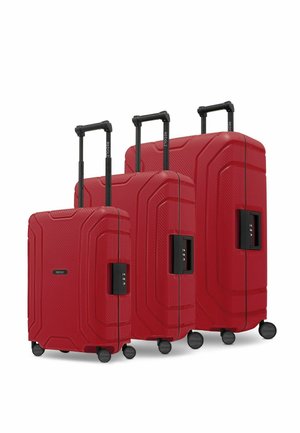 SET 3-TLG. MIT DREIPUNKT-VERSCHLUSS - Valise à roulettes - classic red