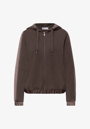 Street One HOODIE - Sweat zippé - braun
