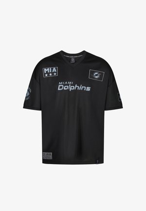 Re:Covered NFL DOLPHINS MIA 66 OVERSIZED - T-shirts print - black