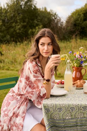 Cream, CRJESSICA KIMONO - Jachetă de vară - flower