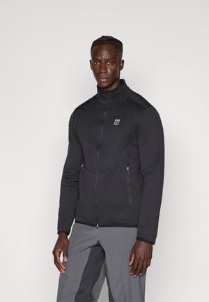 TUNGUDALUR JACKET - Sweat zippé - black