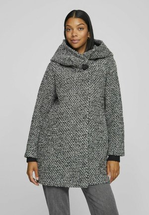 KAPUZEN - Short coat - light grey melange