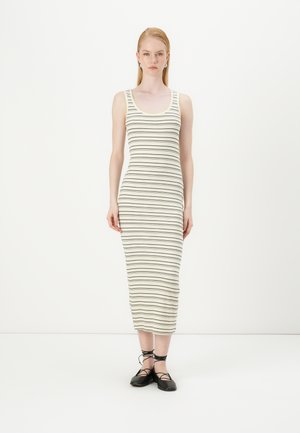 GUBBE RASMIA DRESS - Robe en jersey - turtle dove/black