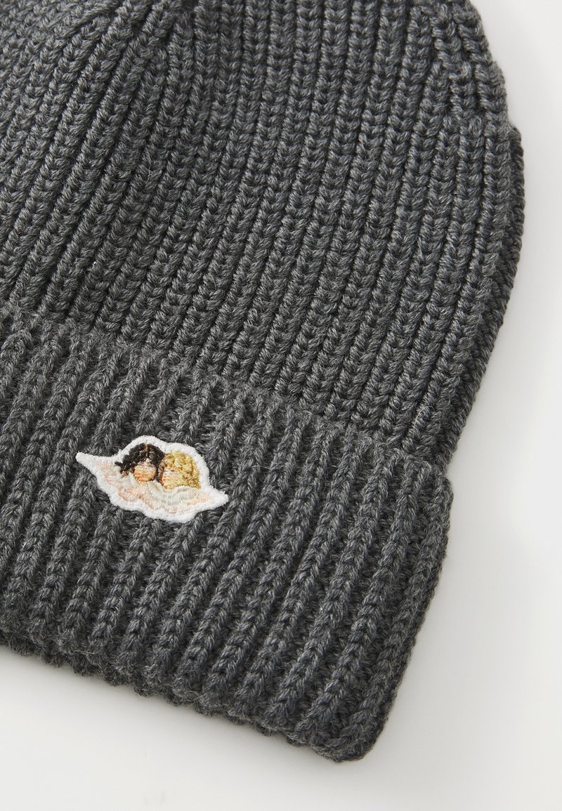 Fiorucci PATCH BEANIE UNISEX - Beanie - dark grey/grey  display picture 3
