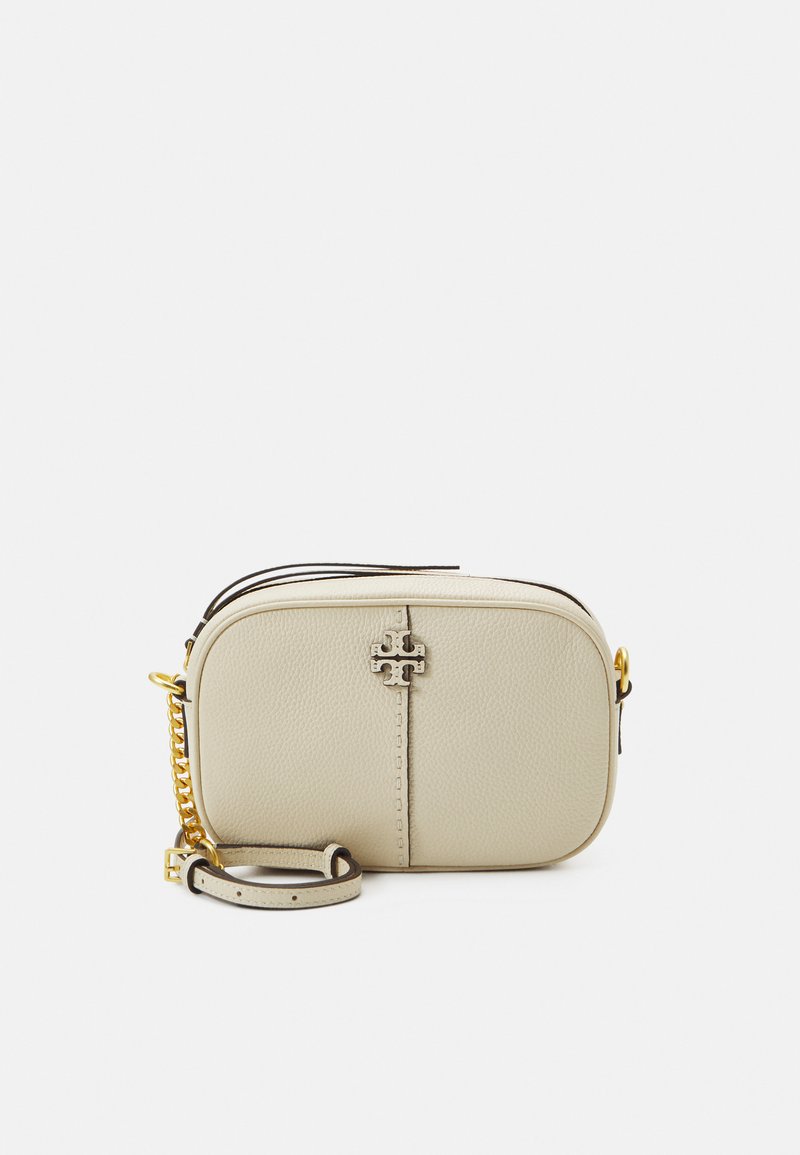 Tory Burch CAMERA BAG - Torba čez telo - offwhite