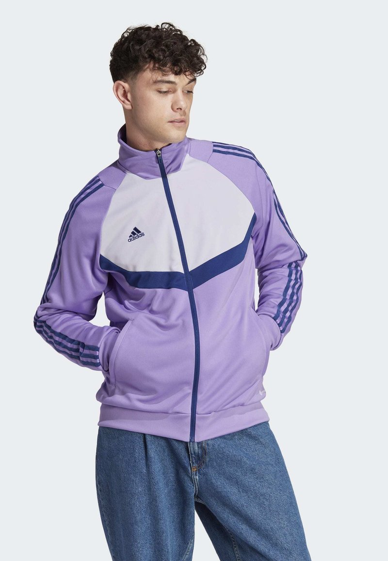 Purple Ensemble Adidas Firebird Veste Adidas Femme Survetement - Main Image