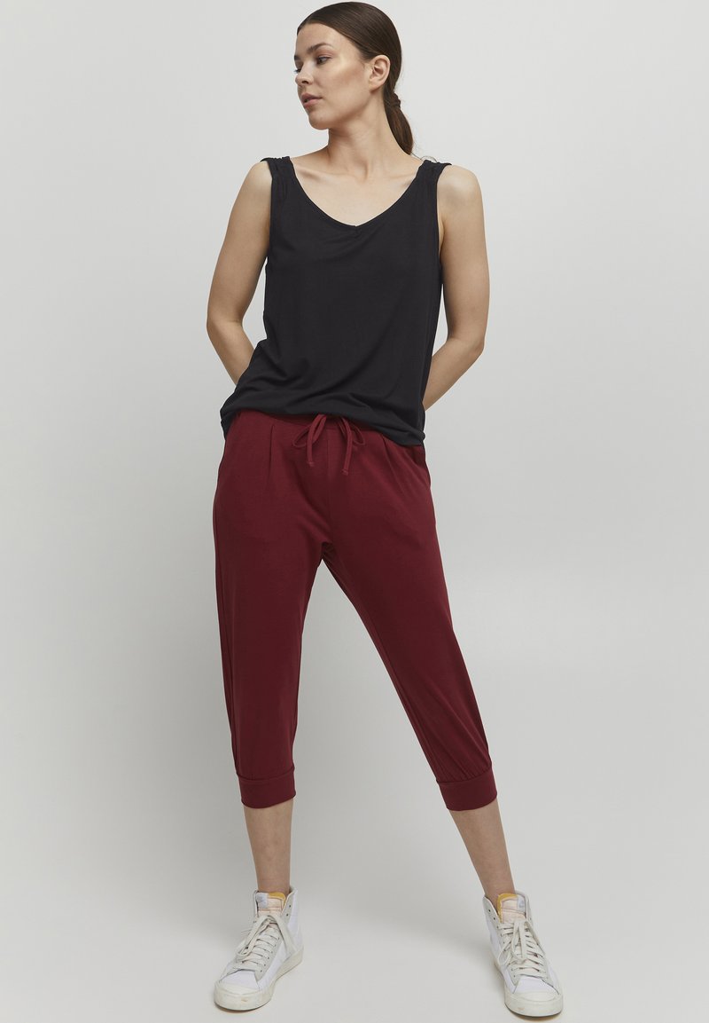Damen T-Shirts | b.young BYUSILIA Top black/black denim - QG00754 Damen T-Shirts | b.young BYUSILIA Top black/black denim - QG00754