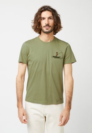 Faguo ARCY - Print T-shirt - vert