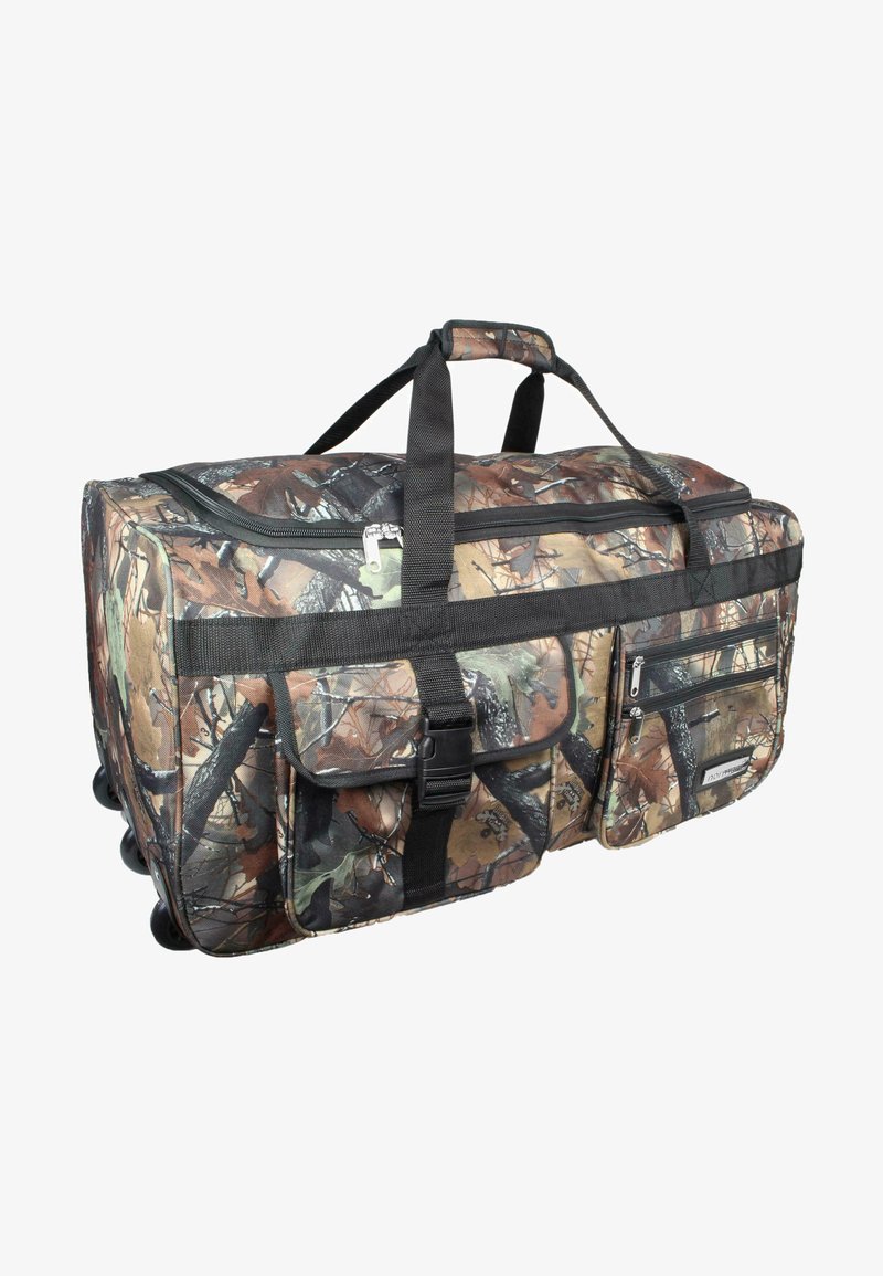 Normani MIT 3 ROLLEN 80 LITER - Wheeled suitcase - forest