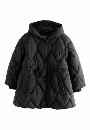 REGULAR FIT - SHOWER RESISTANT DIAMOND QUILTED - Talvemantel - black