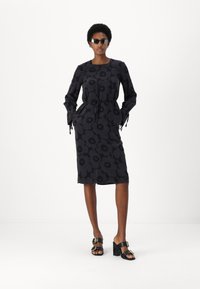 Marimekko LAHJAT UNIKKO - Jerseykjole - dark grey/black