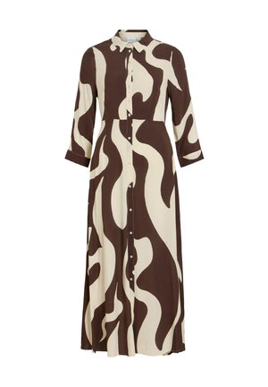 VILA, VILA - Robe longue - coffee bean