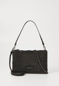 Valentino nabilah embellished pouch bag with crossbody strap in black Valentino nabilah embellished pouch bag with crossbody strap in black