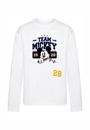 MICKEY MOUSE - TEAM MICKEY - Long sleeved top - white