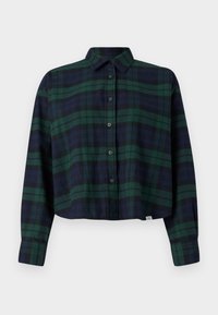 CROPPED SHIRT - Blusa com botões - green
