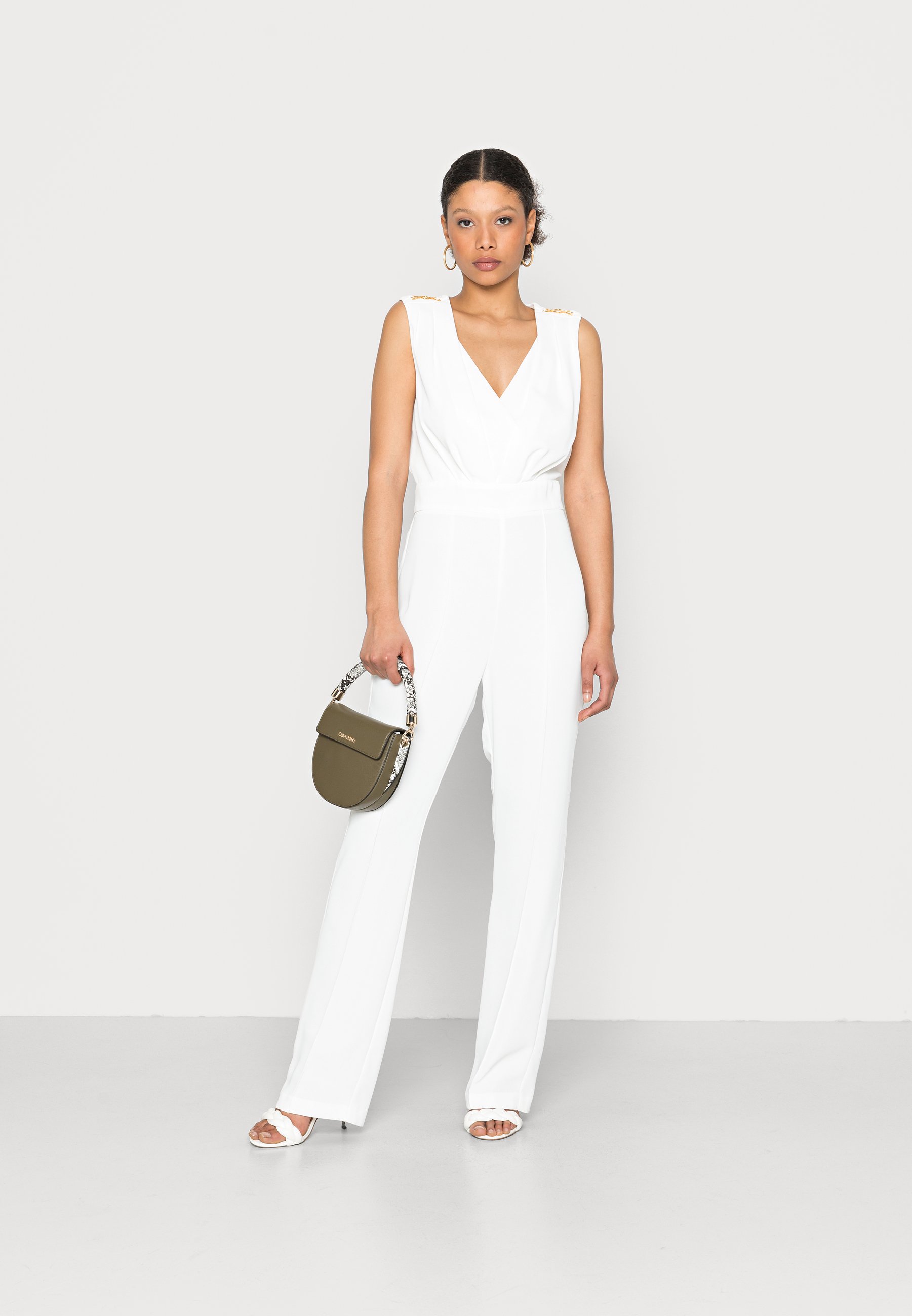 marciano white jumpsuit