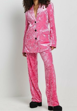 Stoffhose - mottled pink