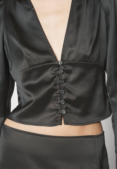 DESIGNERS REMIX LISBON BLOUSE - Μπλούζα - black