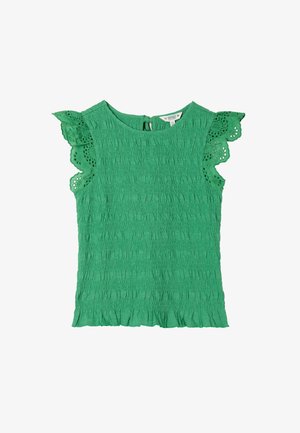 FatFace, REGULAR FIT - SHIRRED TOP . - Blúz - green
