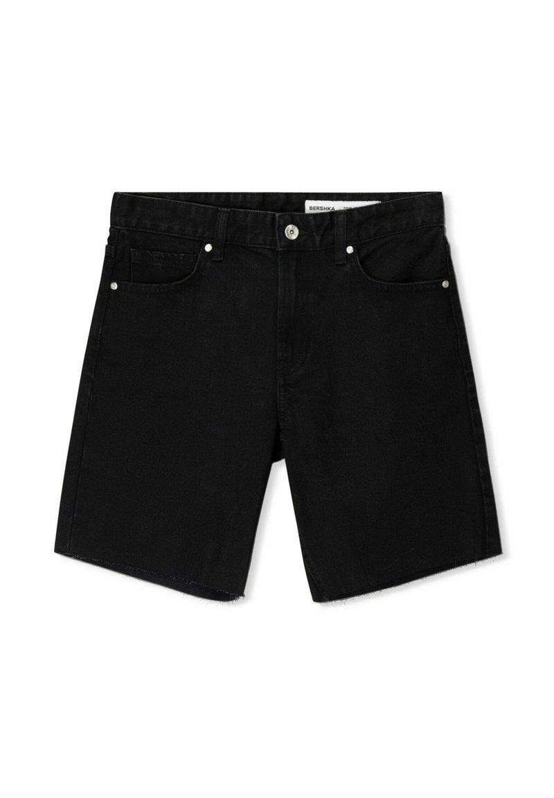 Bershka Jeansshort zwart