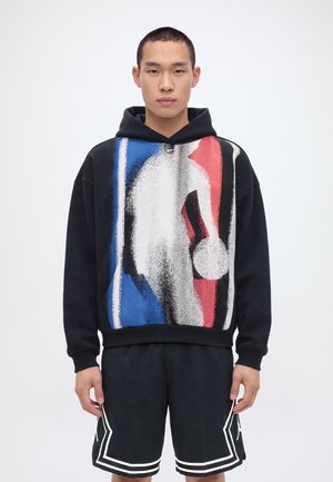 Nike Performance, N31 NBA STANDARD ISSUE HOODIE ICON - Суитшърт с качулка - black