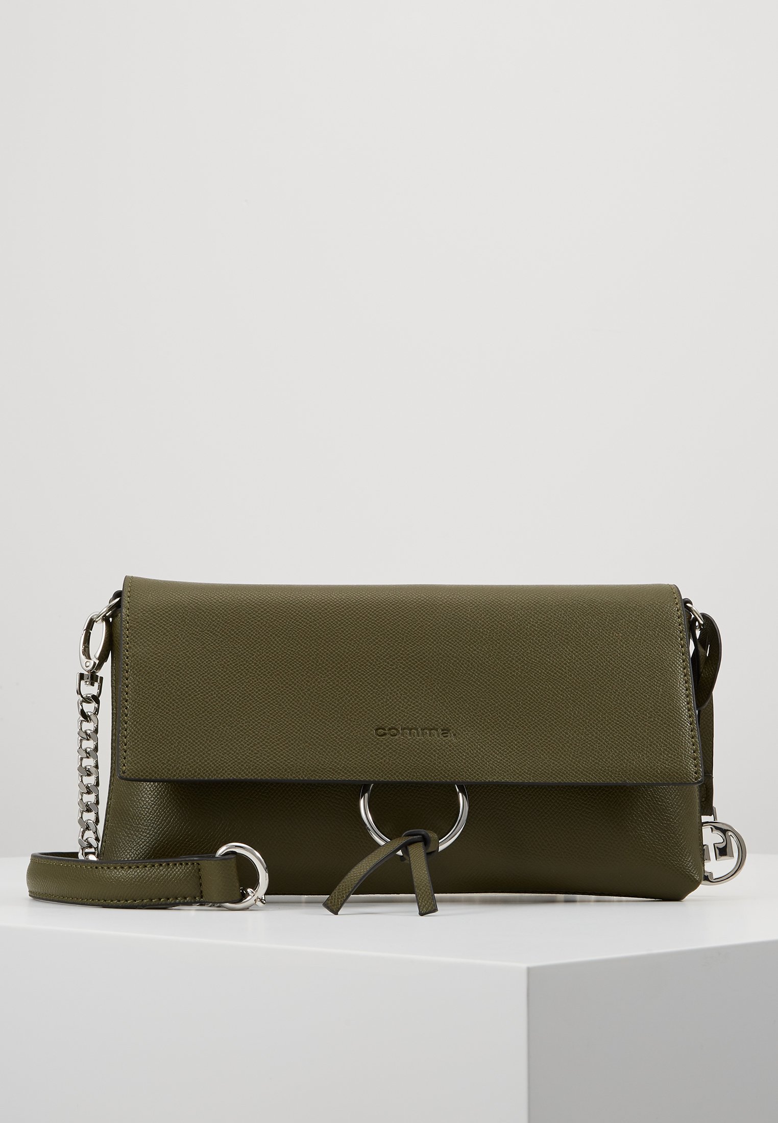 comma LEASURE MIX Skulderveske khaki Zalando.no comma LEASURE MIX Skulderveske khaki Zalando.no