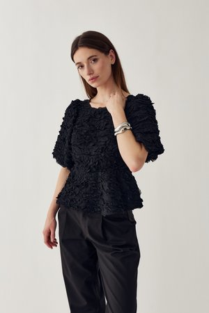 Noella, N-MARISA BLOUSE - Μπλούζα - black